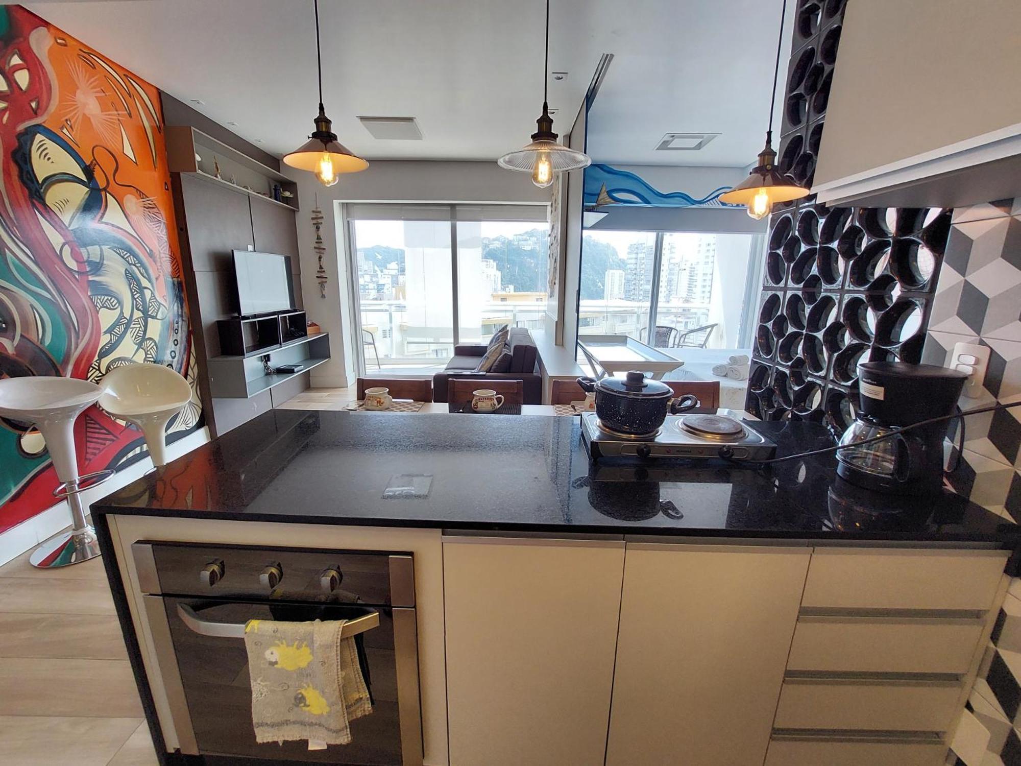 Apartamento Book Santos —Unlimited 1413 — Modernidade e Arte Exterior foto