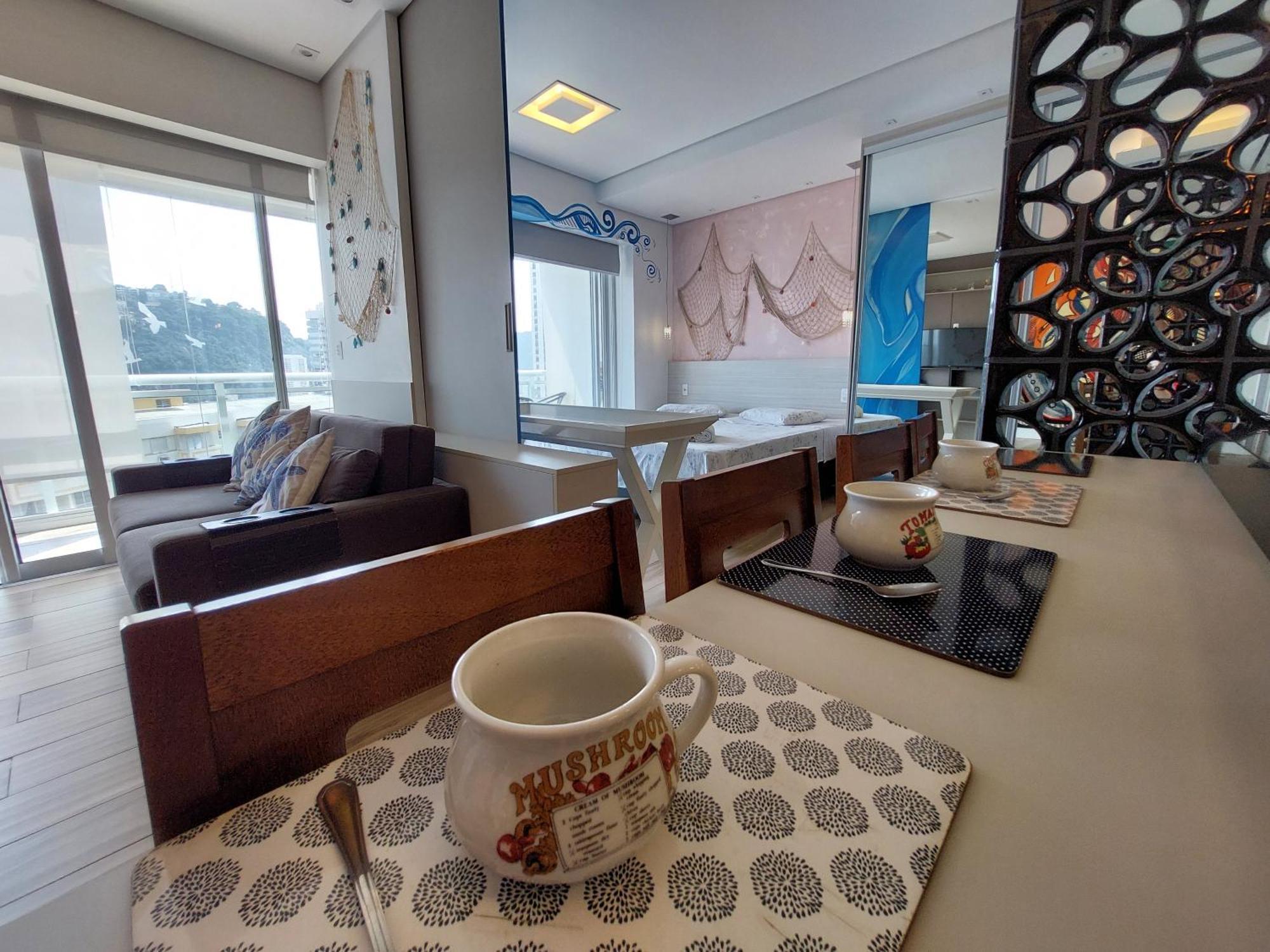 Apartamento Book Santos —Unlimited 1413 — Modernidade e Arte Exterior foto